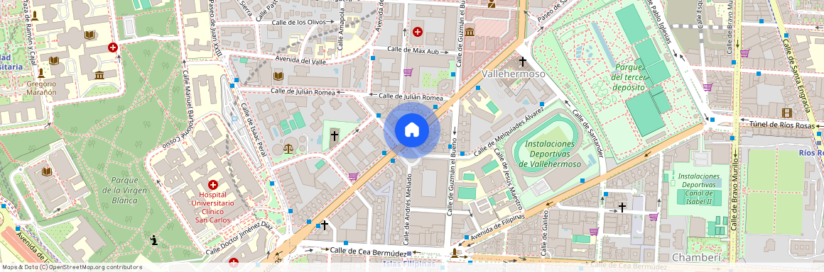 Paseo de San Francisco de Sales, Madrid, Community of Madrid 28003