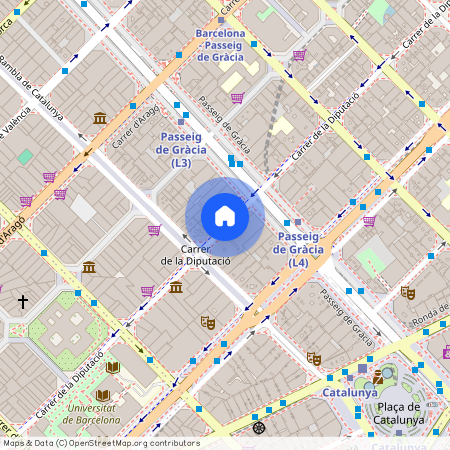 Carrer de la Diputació, Barcelona, Catalonia 08007