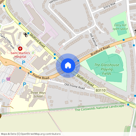 Midford Road, Bath, Somerset, BA2