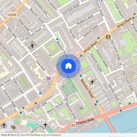 Alexandra Mansions, 333 Kings Road, Chelsea, London, SW3