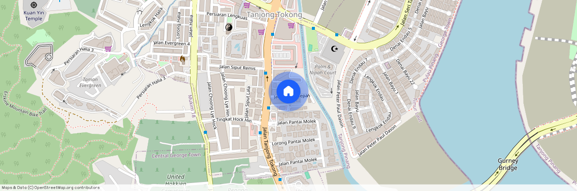 Jalan Siput Kepah, Tanjong Tokong, 10470 George Town, Penang, Malaysia
