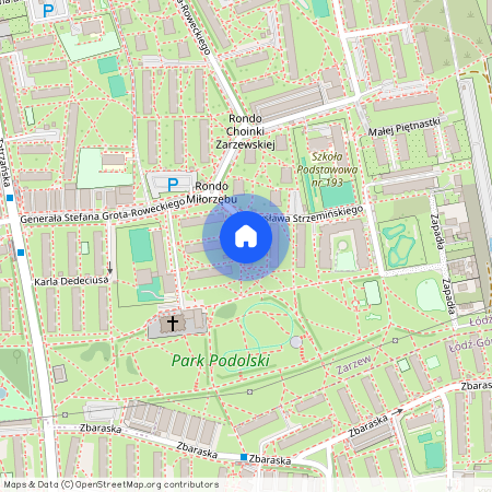 ul. Władysława Strzemińskiego, Zarzew, Widzew, Łódź, łódzkie