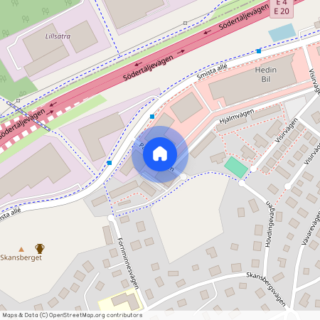 Palissadvägen, Segeltorp