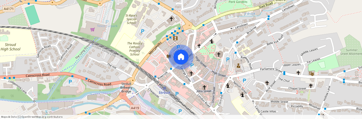 Flat 2, 9 -11 King Street, Stroud, Gloucestershire, GL5 3BX