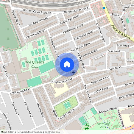 Perham Road, Barons Court, London, W14