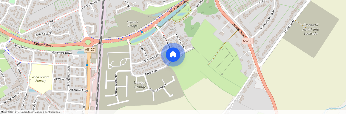 Baker Way, Lichfield, Staffordshire, WS14