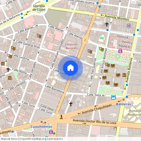 Bucareli, 121, Juárez, Cuauhtémoc, Ciudad De México, 06600