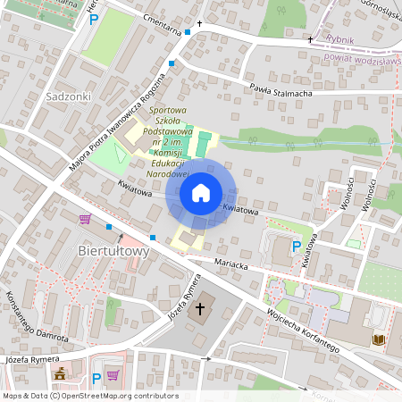 ul. Kwiatowa, Radlin, wodzisławski, śląskie