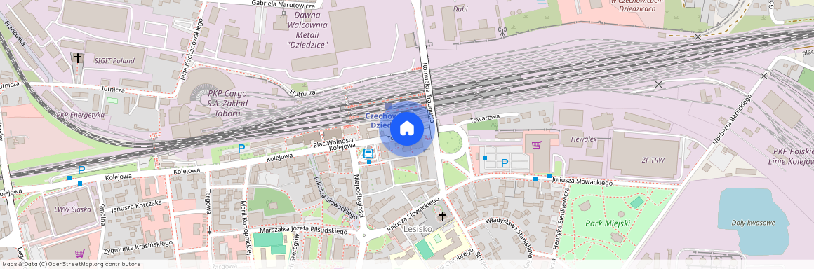 ul. Towarowa, Czechowice-Dziedzice, Czechowice-Dziedzice, bielski, śląskie