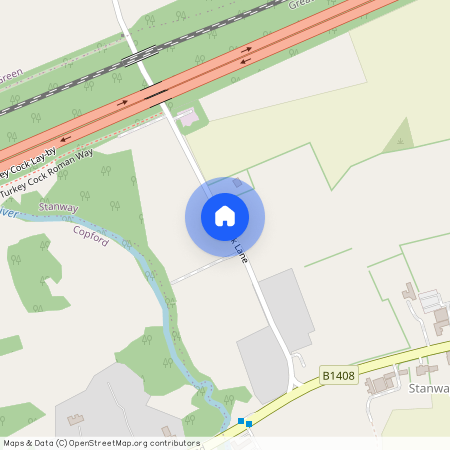 Turkey Cock Lane, Stanway