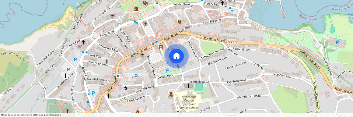 Ground Floor Studio Flat, Oxford Grove, Ilfracombe