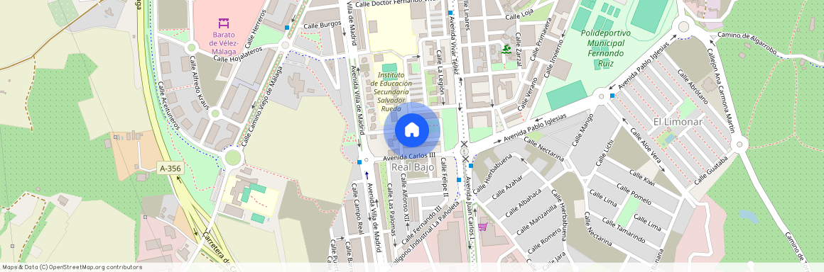 Zona Hispanidad - Vivar Téllez, Vélez-Malaga