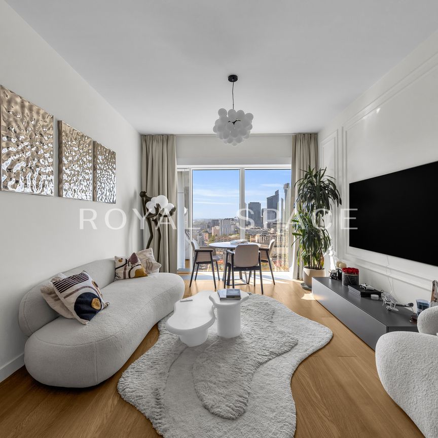 Luksusowy apartament z widokiem na Wolę | Złota 44 - Photo 1