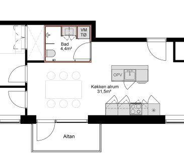 Jarlsberggade 5A, 5 lejl. 1 - Foto 1