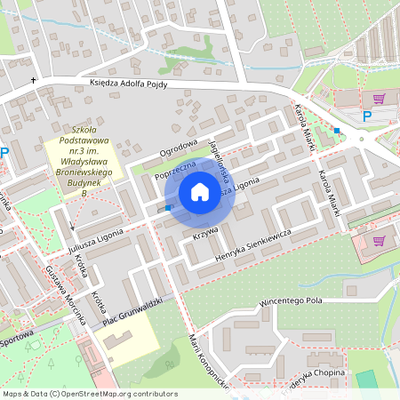 ul. Ligonia, Czerwionka-Leszczyny, Czerwionka-Leszczyny, rybnicki, śląskie