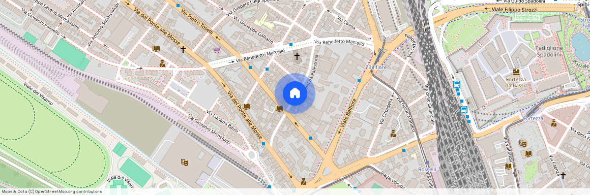 Via Pierluigi da Palestrina, Florence, Tuscany 50144