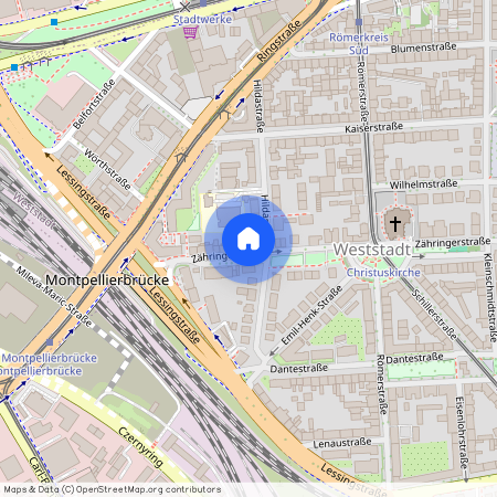 Zähringerstr. 44a, (Weststadt), 69115 Heidelberg, Baden-Württemberg