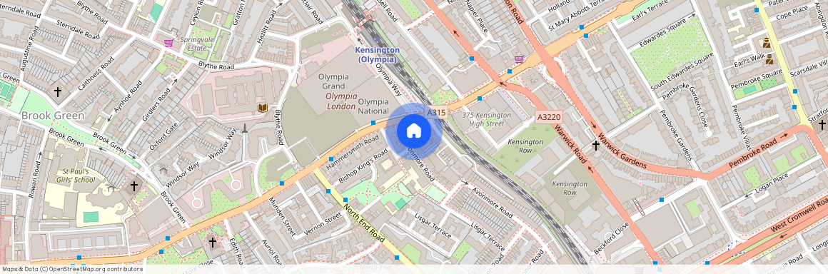 Radnor Terrace, Kensington, London, W14