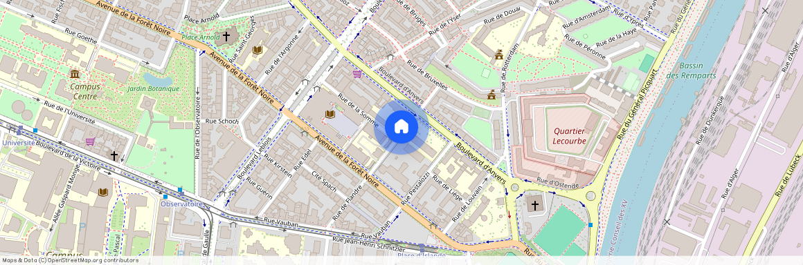 Rue de Wallonie, Francja, Strasbourg