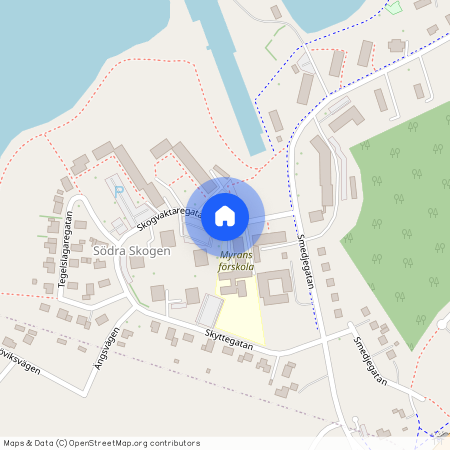 Skogvaktaregatan, Karlsborg