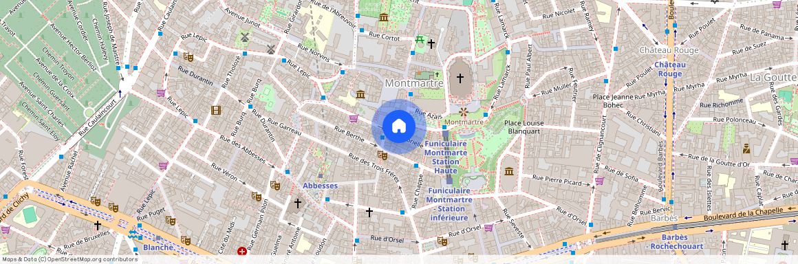 14 Rue Gabrielle, 75018 Paris, France