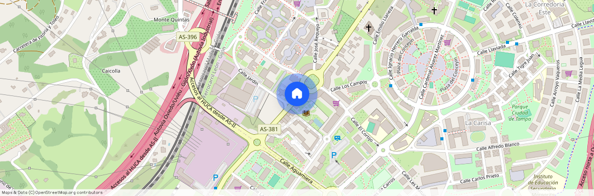 Corredoria-Huca-Teatinos, Oviedo