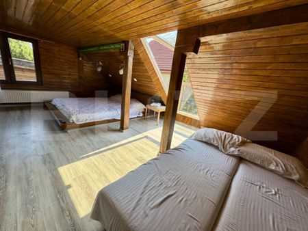 Casă de inchiriat, cu 4 dormitoare cu piscină, grătar, ia - Fotografie 3