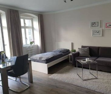 Möbliertes 1-Zimmer-Apartment mit Balkon und moderner Ausstattung - Foto 1