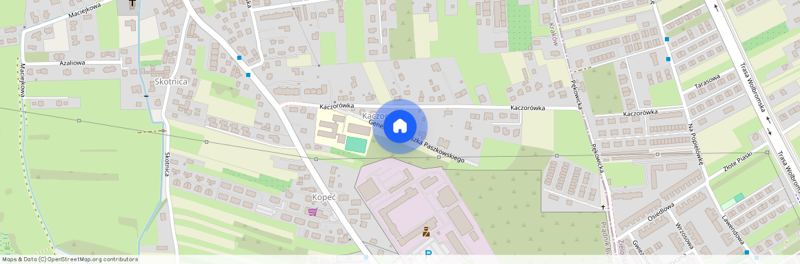 ul. gen. Franciszka Paszkowskiego, Tonie, Prądnik Biały, Kraków, małopolskie