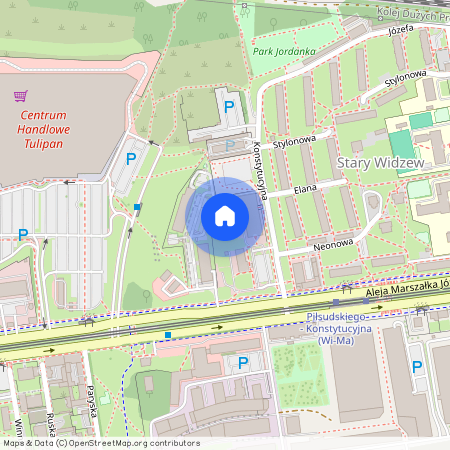 Łódź, Widzew, Piłsudskiego