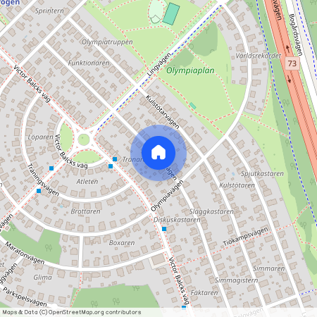 Amatörvägen, Enskede