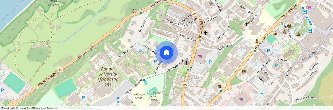 Victoria Park, Bangor, Gwynedd, LL57