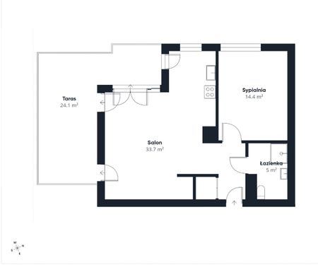 Skandynawski sen - 5. piętro, taras, garaż, klima! - Фото 2