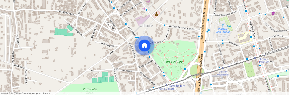 Toscano, Provincia di Palermo, Palermo, Casa, Via Uditore