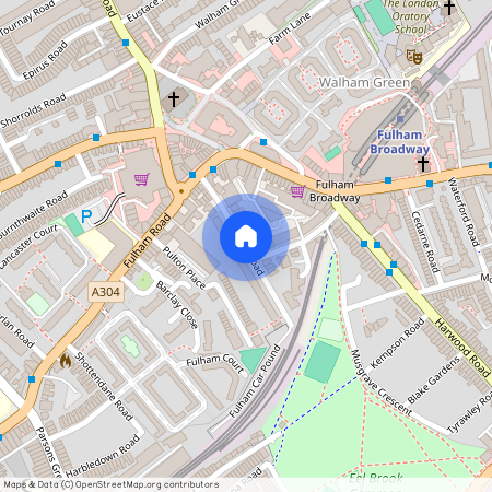 Barclay Road, Fulham, London, SW6