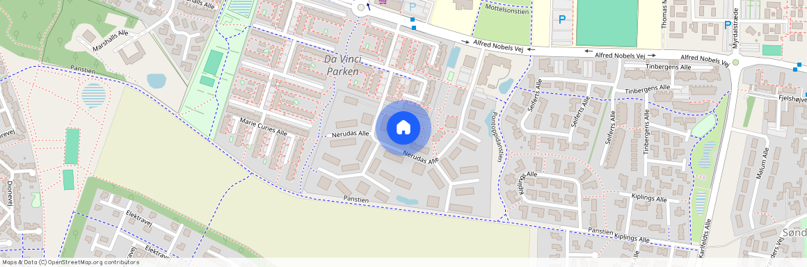 Nerudas alle 54, st., Aalborg