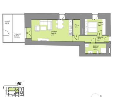 moderne Wohnung mit Garten - Küche inklusive - Taiskirchen - Top 1 - Foto 5