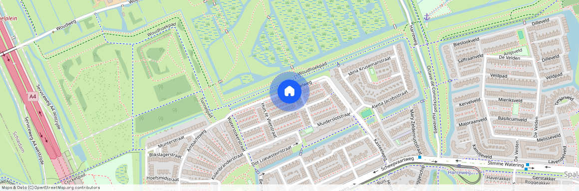 Slot Haamstedepad, 1, Schiedam