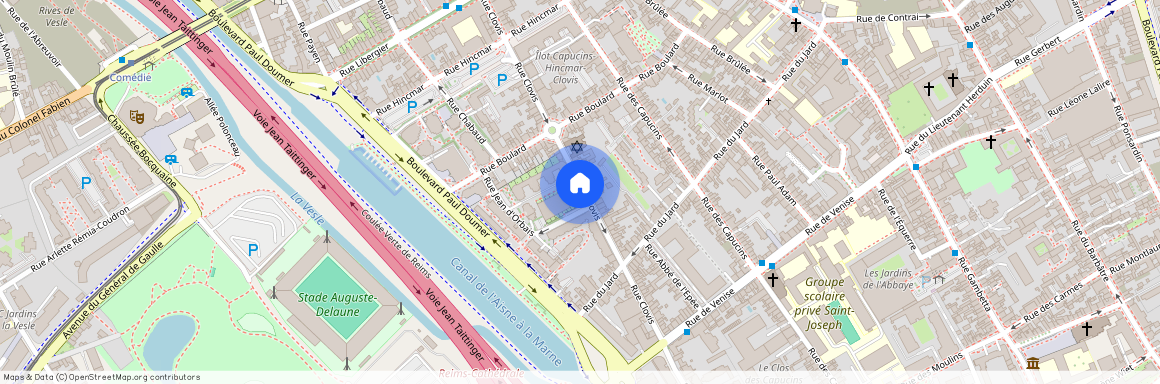66G RUE CLOVIS, 51100, Reims