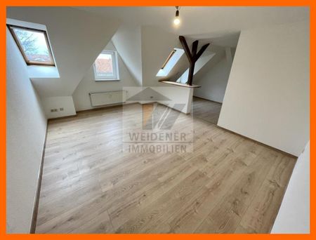 Moderne 3-Raum-DG-Wohnung mit EBK* und Wanne im Geraer Zentrum! - Foto 2