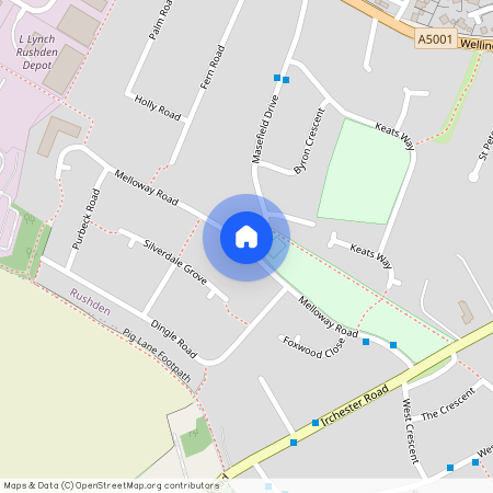 Melloway Road, Rushden