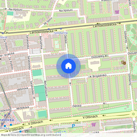 Dětská, Praha - Strašnice