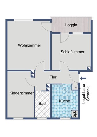 Gepflegte Balkonwohnung im Erdgeschoss! - Photo 3