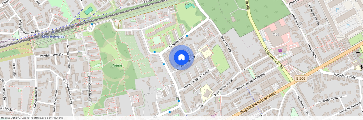 Franz Werfel Strasse, 51067 Mülheim - Köln Holweide