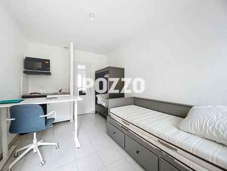 A LOUER : STUDIO MEUBLÉ - 14 M² - RUE D'HÉROUVILLE CAEN - Photo 2