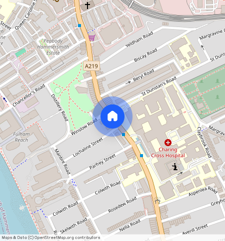 Flat 403 Fulham Palace Road, W6 9HH, Fulham