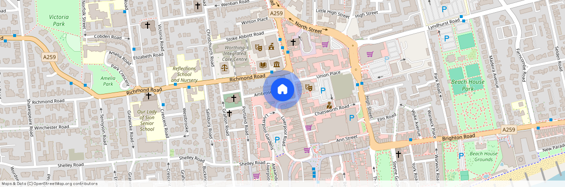 Ambrose Place, Worthing, East Sussex