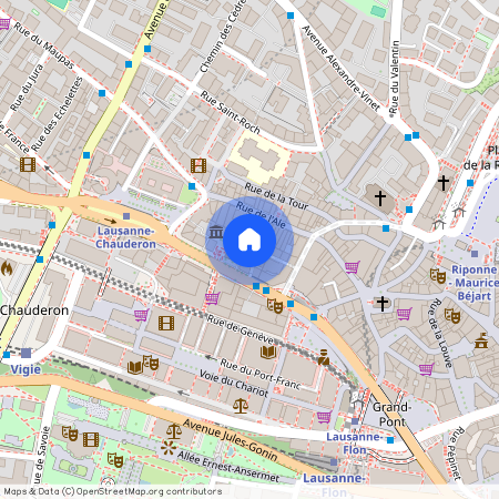 Rue des Terreaux 12, 1003 Lausanne