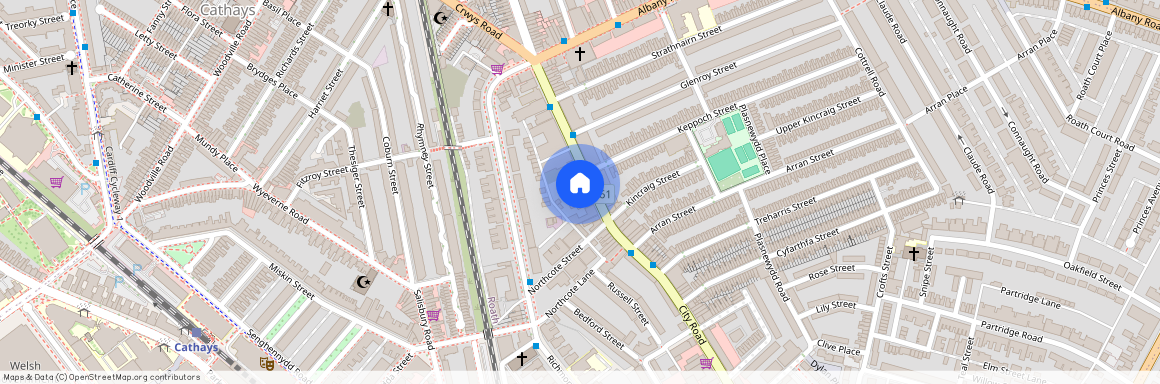 Flat 4, 183 City Road, CF24 3JB, Glamorgan, Cardiff