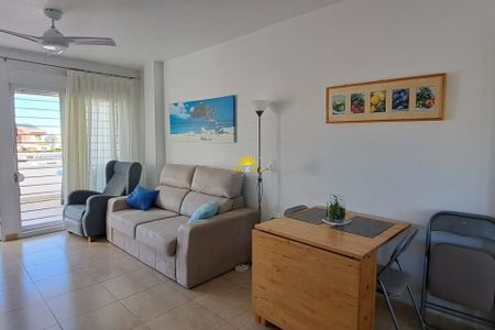 APARTMENT FOR RENT, 1 BEDROOM AND 1 BATHROOM IN LA MANGA - MURCIA - Foto 2